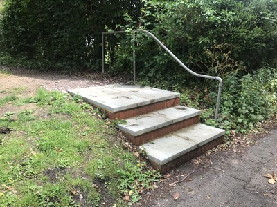 Steps to Capel Recreation Ground