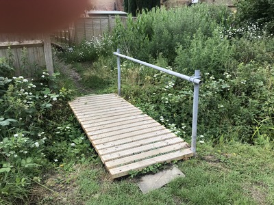 Bridge onto Capel Recreation Ground